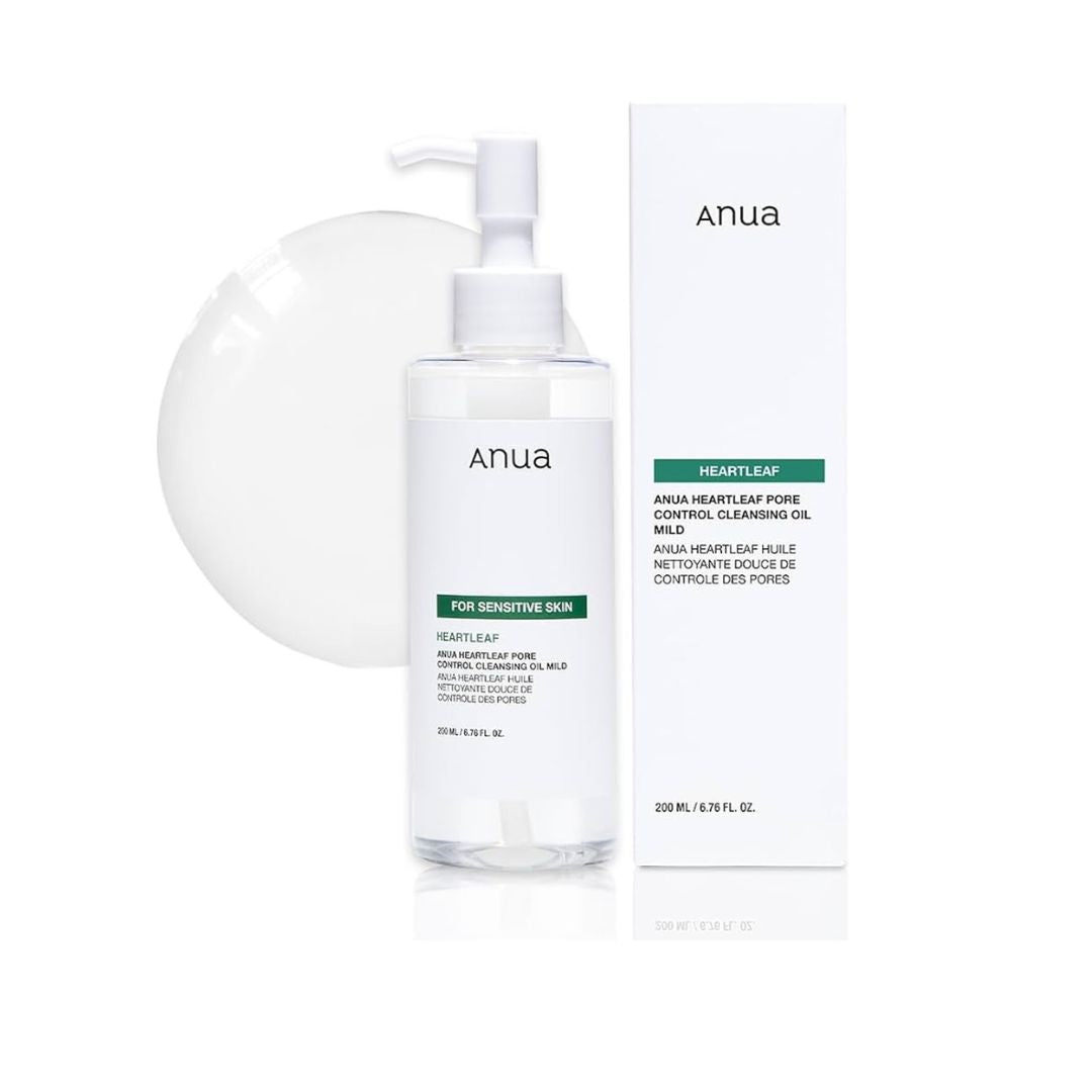 ANUA - Heartleaf Pore Control Cleansing Oil Mild - For sensitive skin