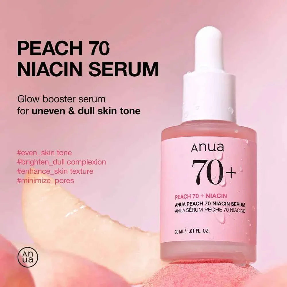 ANUA Peach 70 Sérum Niacine 30 ml