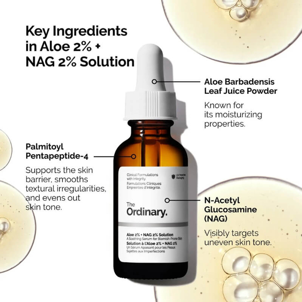 THE ORDINARY - Aloe 2% + NAG 2% Solution- 30ml
