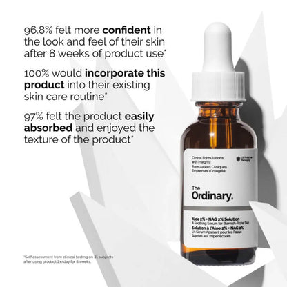 THE ORDINARY - Aloe 2% + NAG 2% Solution- 30ml