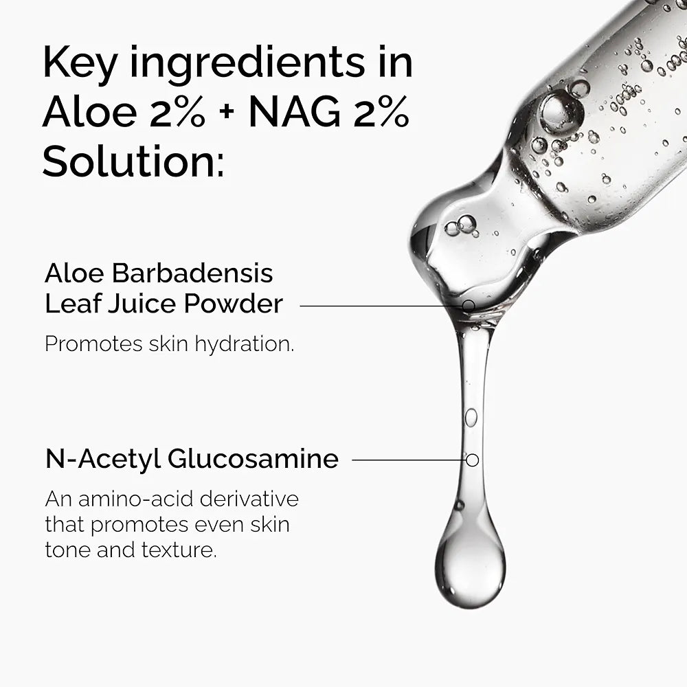 THE ORDINARY - Aloe 2% + NAG 2% Solution- 30ml