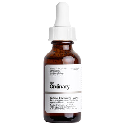 THE ORDINARY - Solution de Caféine 5% + EGCG Caffeine - 30ml