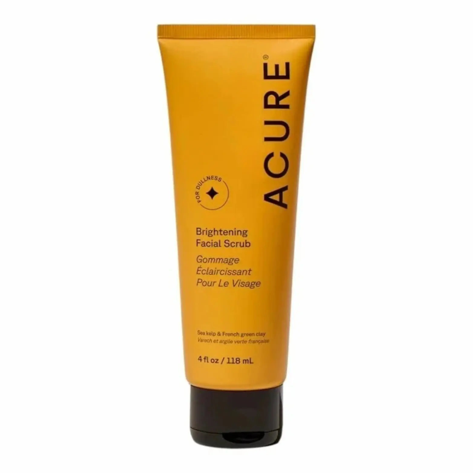 ACURE Gommage Visage Éclat Naturel – Exfoliation Douce & Pure