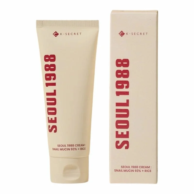 K-Secret Seoul 1988 – Crème à la Mucin d&rsquo;Escargot 93% & Riz – Régénération & Éclat 100ml