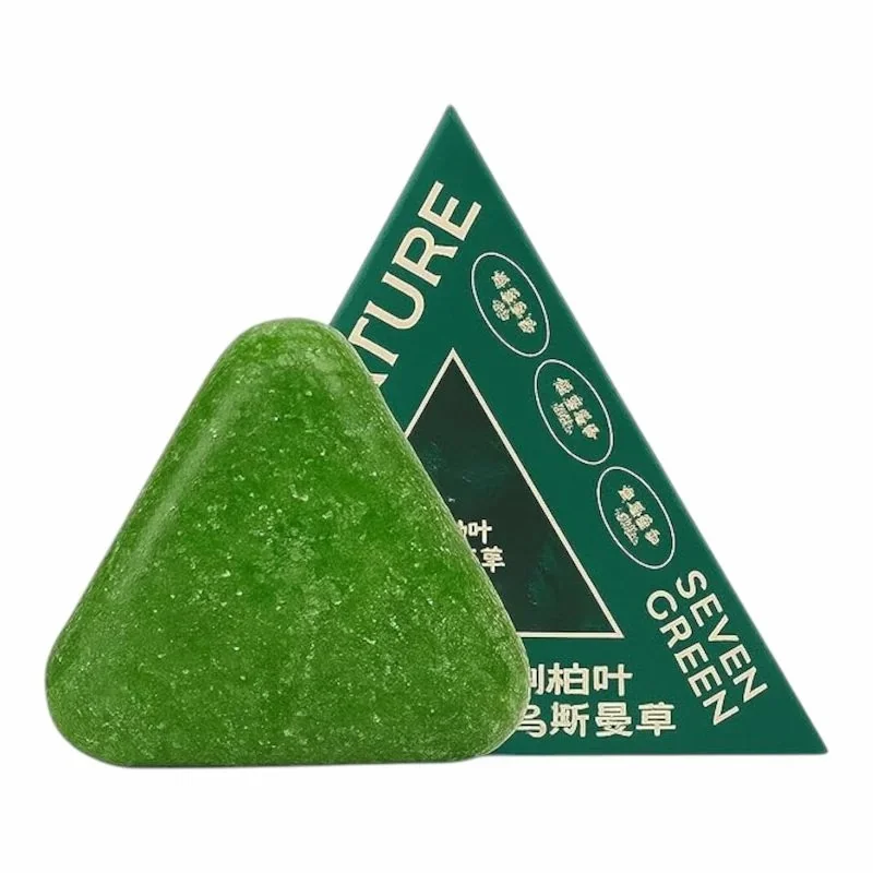 Nature Seven Green Shampoo Bar – Shampoing Solide Naturel au Ginseng & Polygonum 120g