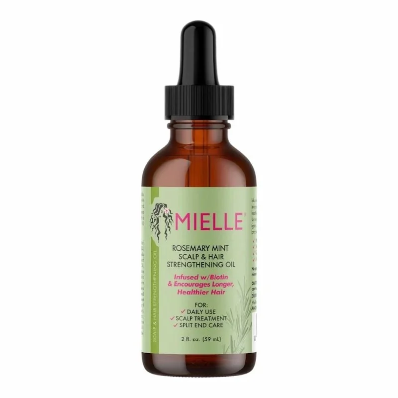 Huile Fortifiante Romarin & Menthe – Croissance & Vitalité
