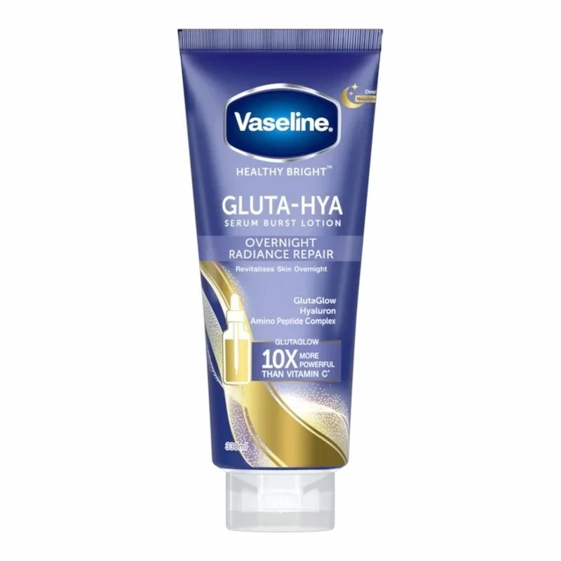 Vaseline Gluta-Hya Lotion Nuit Éclat Réparatrice