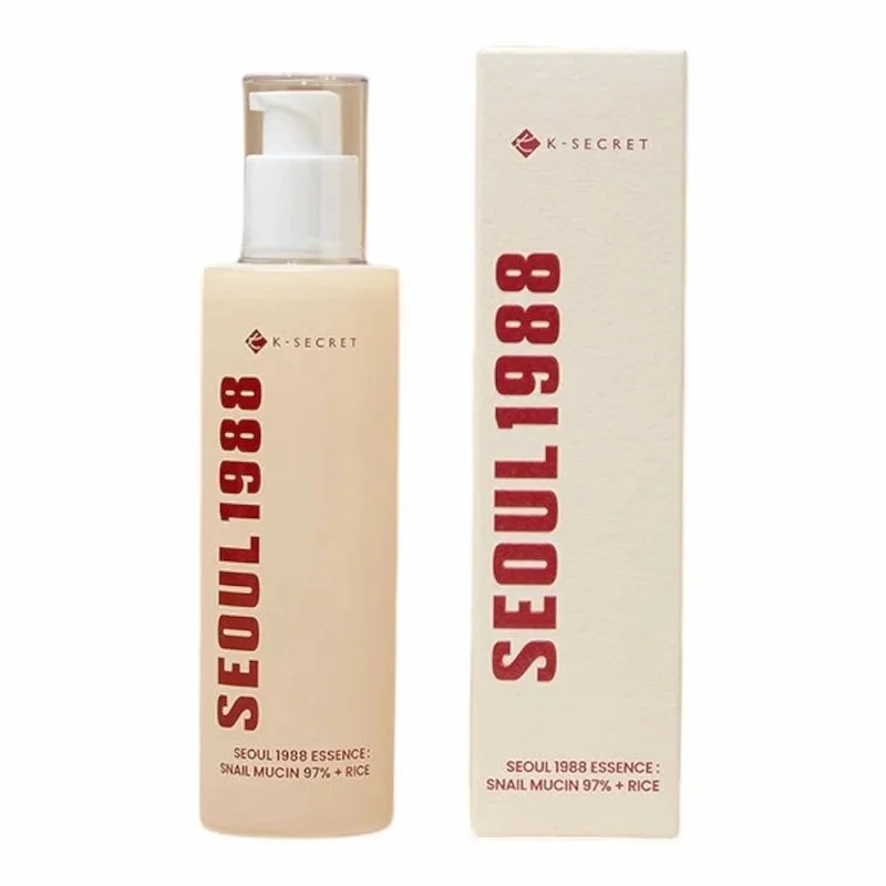 K-Secret Seoul 1988 – Essence à la Mucine d&rsquo;Escargot 97% & Riz – Hydratation & Réparation 100ml