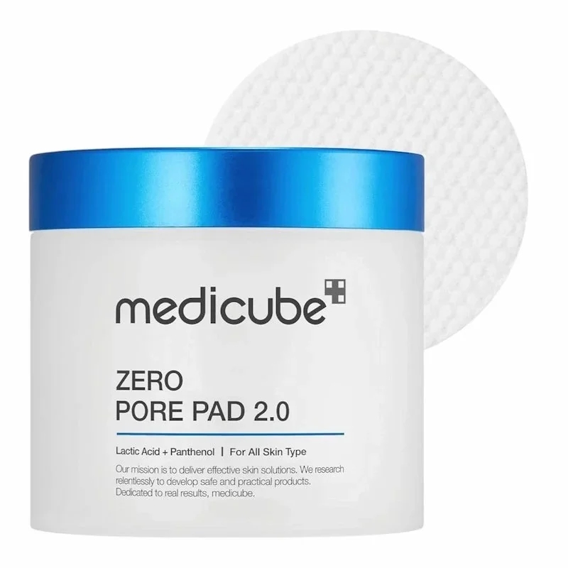 Medicube Zero Pore Pad 2.0 – Disques Exfoliants AHA BHA & Soin des Pores (70 pcs)