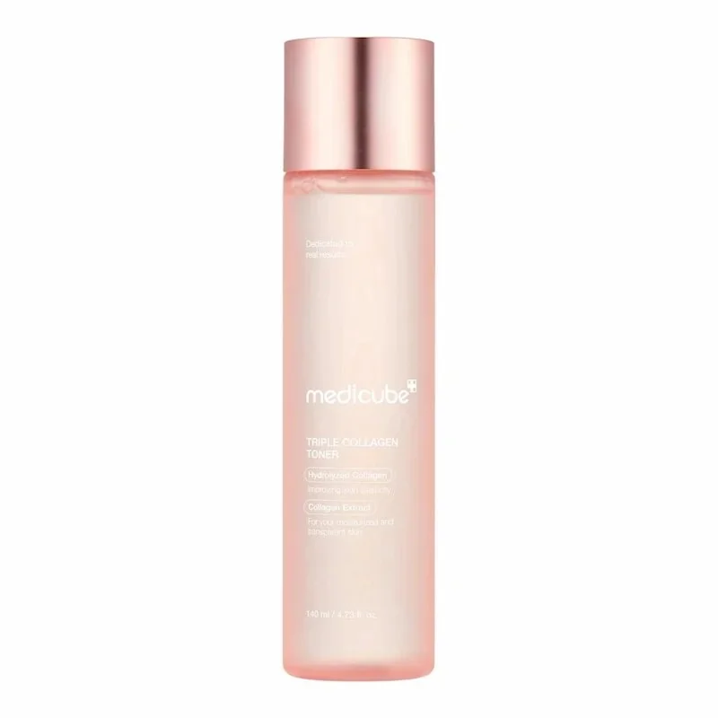 Medicube Triple Collagen Toner – Lotion Tonique Anti-Âge & Hydratante 140ml