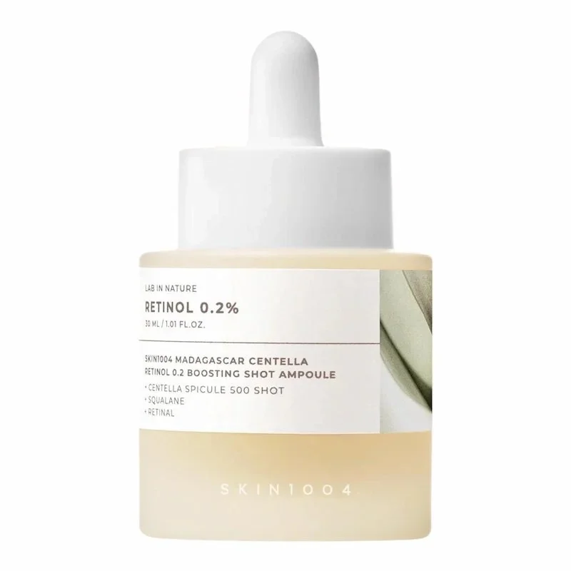 Skin1004 Madagascar Centella Retinol 0.2 Boosting Shot – Ampoule Anti-Âge Intensive 30ml