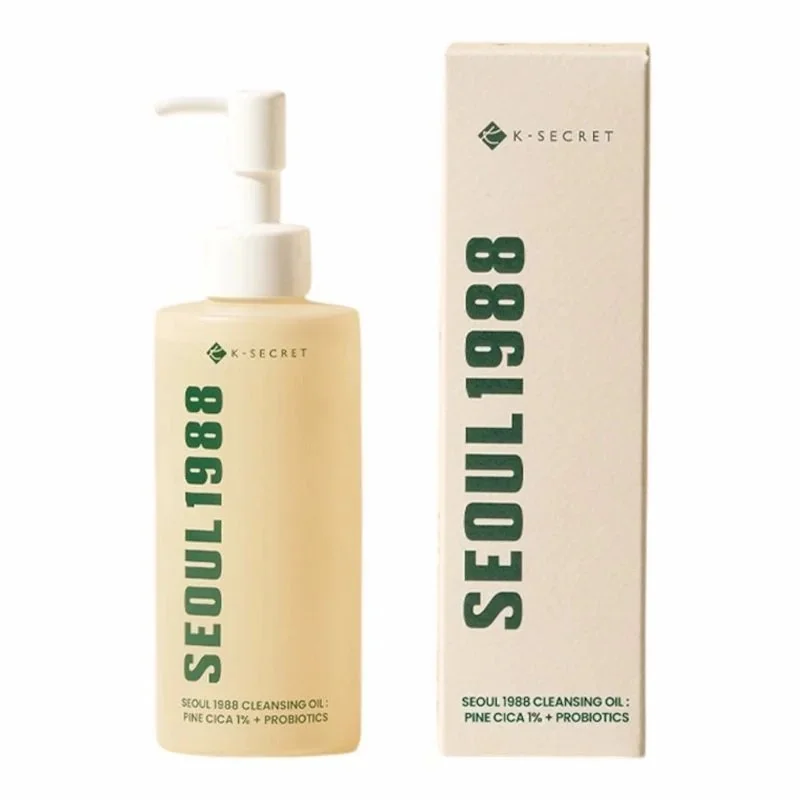 K-Secret Seoul 1988 – Huile Démaquillante Coréenne & Nettoyante Pores 200ml