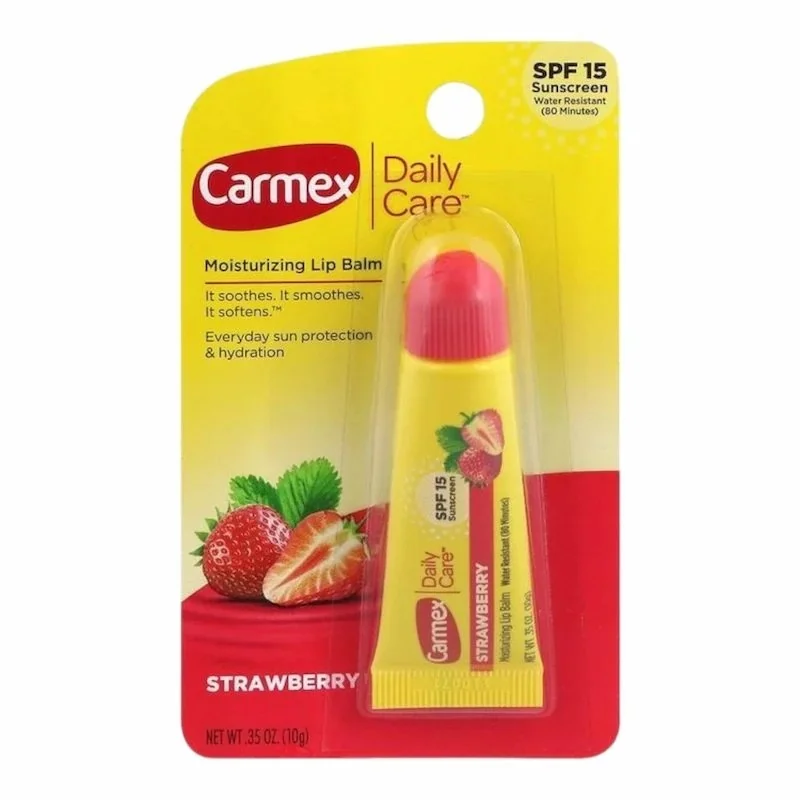 Baume Lèvres Fraise SPF15 Hydratant Carmex 10g