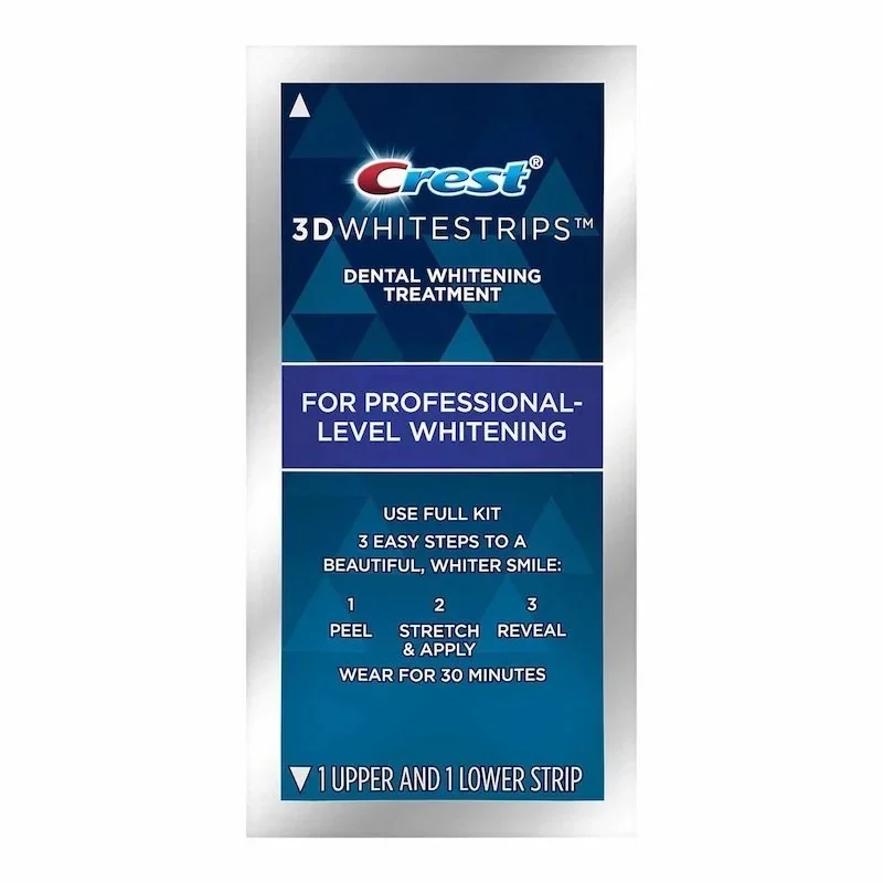 Bande Blanchiment Professionnelle 3D White Crest