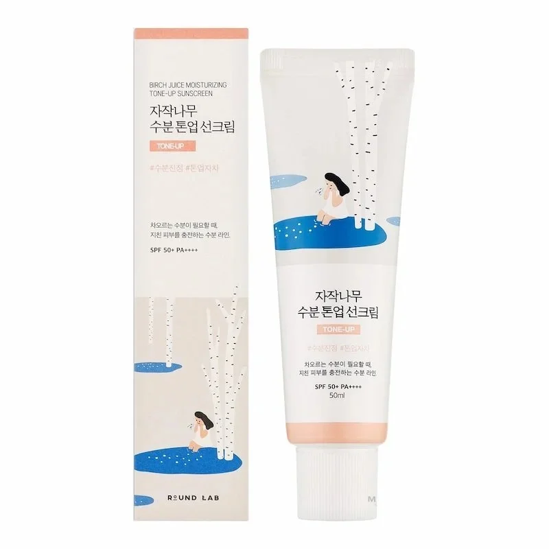 Round Lab Birch Juice – Crème Solaire Hydratante à la Sève de Bouleau SPF50+ 50ml