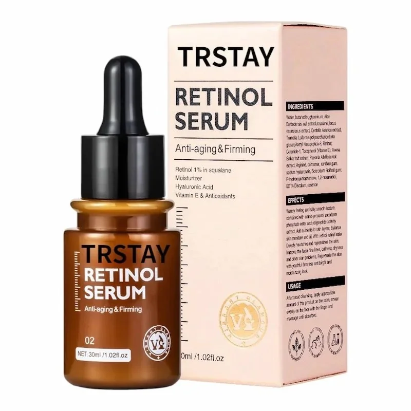 VIBRANT GLAMOUR Sérum Rétinol Anti-Âge & Raffermissant – Éclat Intense 30ml
