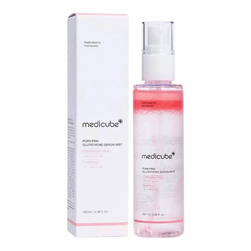 Medicube PDRN Pink Glutathione – Brume Sérum Éclat & Anti-Âge Instantané